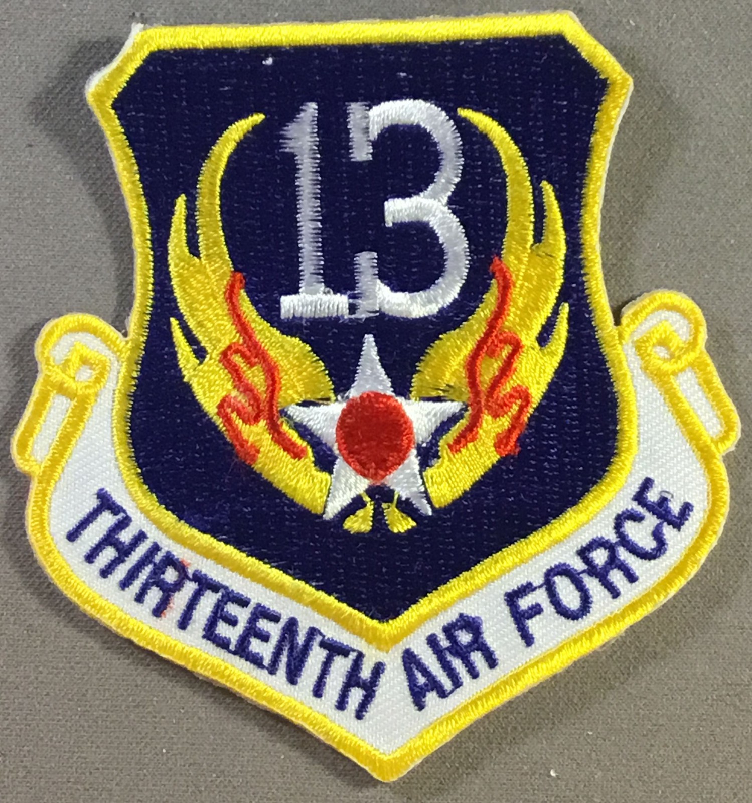 USAF 13th Air Force Licensed patch