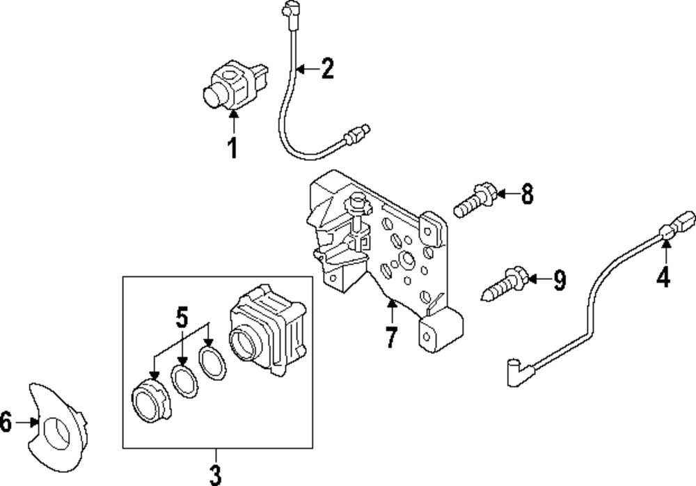 Genuine Audi Harness 4N0-971-192-G