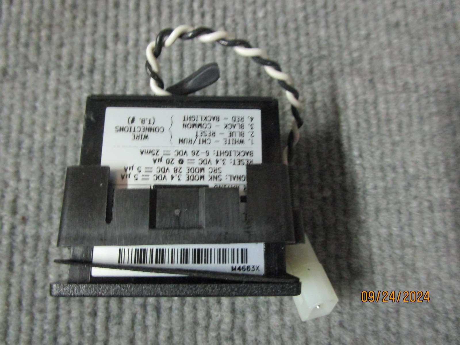 Trumeter 6300-1000-0000 LCD Counter