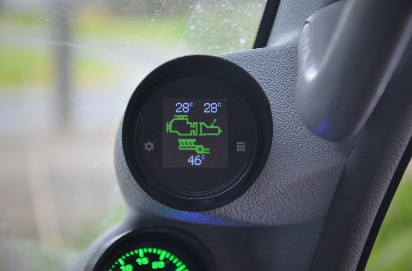 Engine, Transmission & EGT temp 52mm gauge visual/audible overheating alarm
