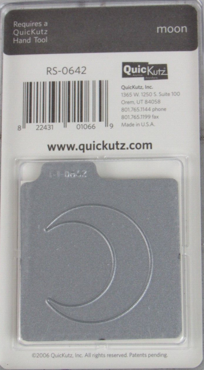QuicKutz Moon 2x2, 1 Cutting Die Set RS-0642