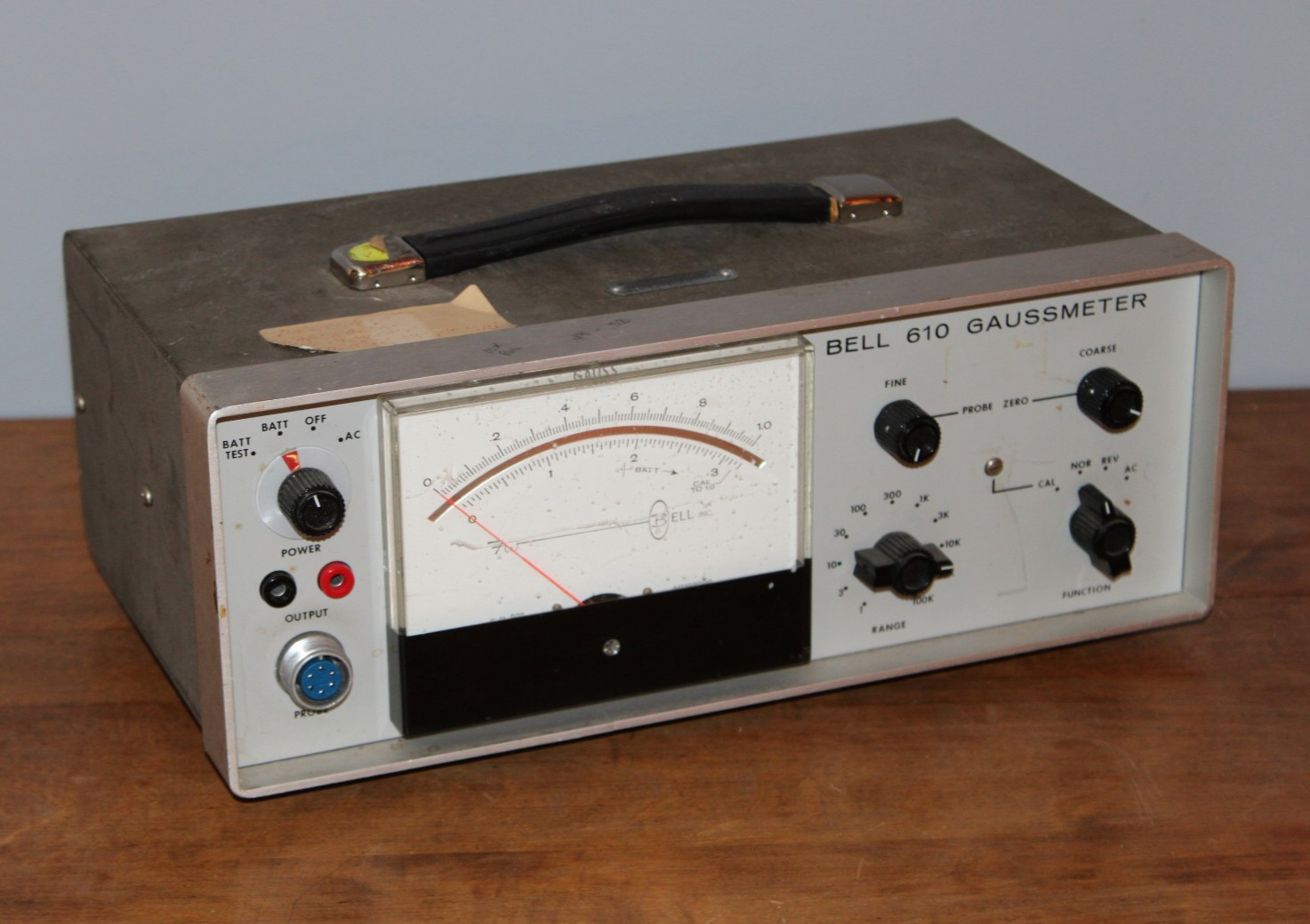 UNTESTED Bell 610 Incremental Gaussmeter