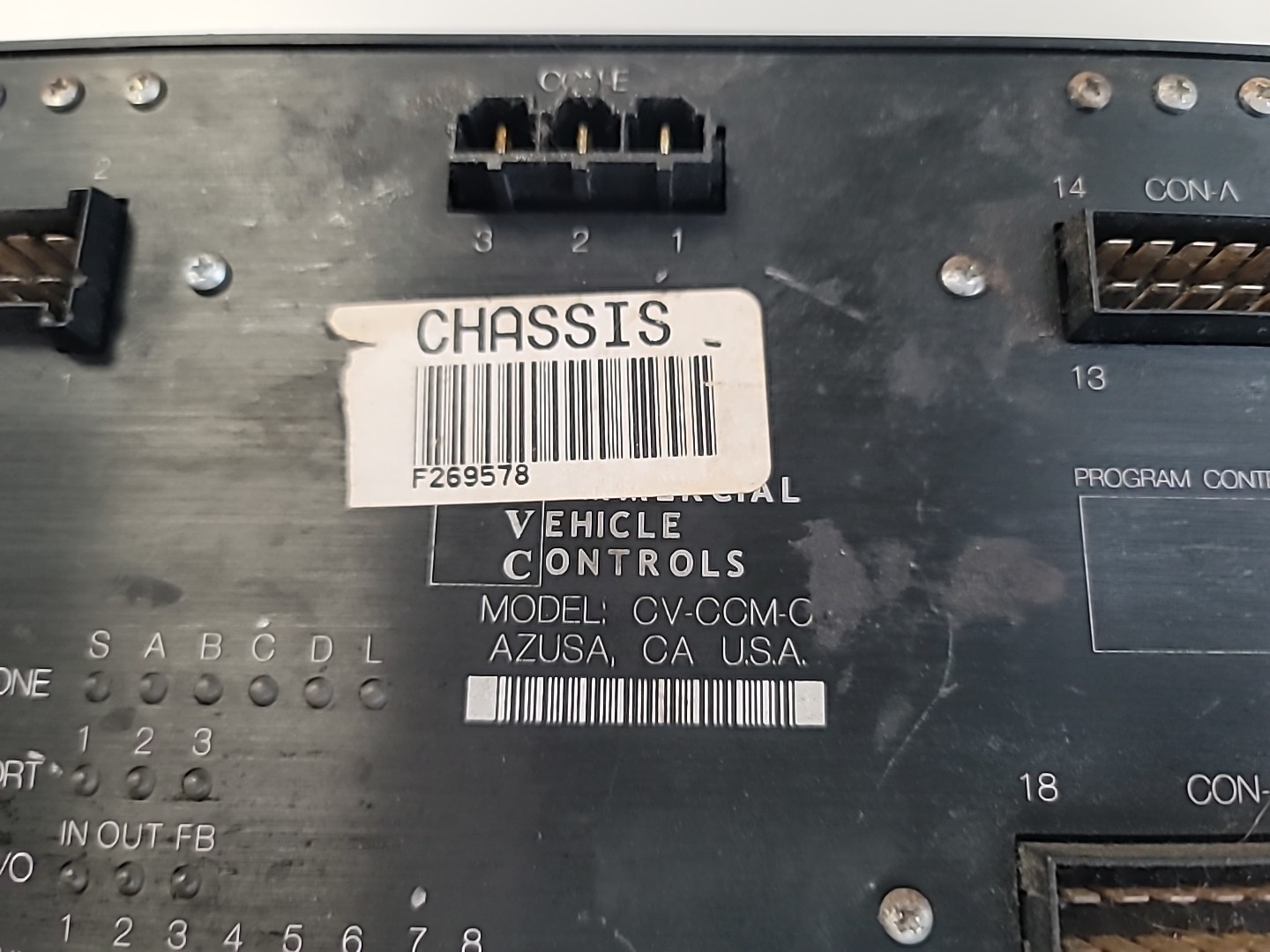 00115307 Multiplex Control Module Blue Bird Vision, CV-CCM-C, CVC, SN 15091185