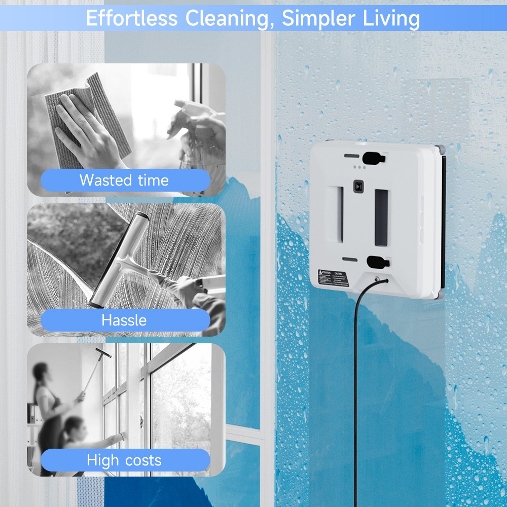 Mini vacuum robot Window cleaning robot Window robot Intelligent planning