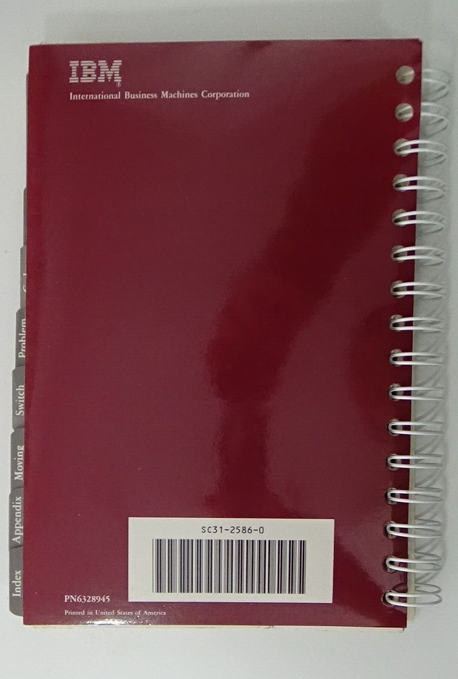 1985 IBM Proprinter Guide to Operations Spiral Binder #08