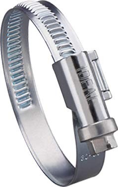 533050027051 16 to 27mm SS Non-Perforated Hose Embossed Clamp - Pack of 10