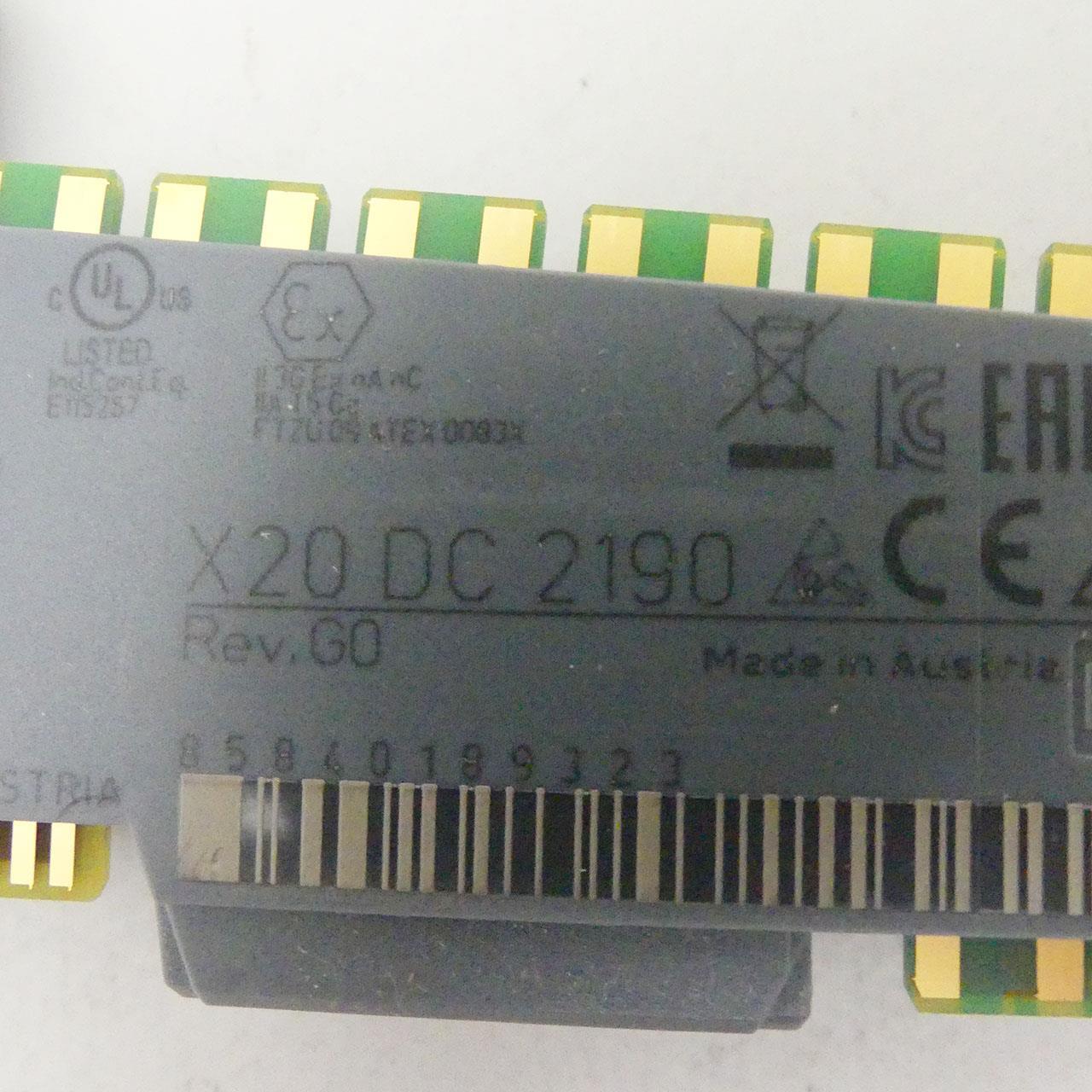 B&R X20DC2190 Digitales Zählmodul Rev.G0 -new