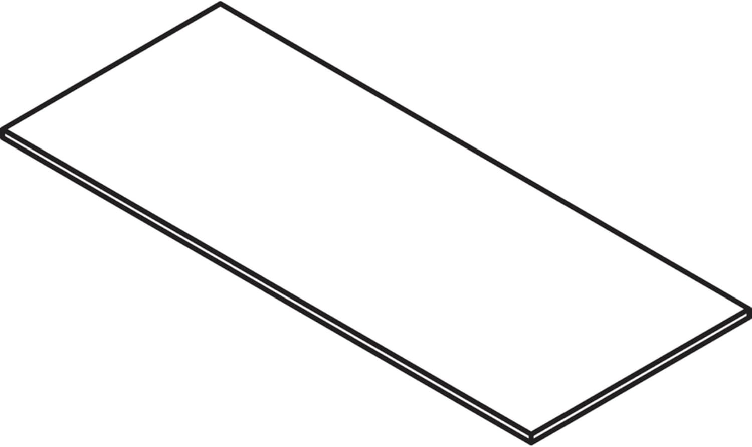 Utility Table Top - Durable Laminate, Smooth Surface, Fit For Office/Home