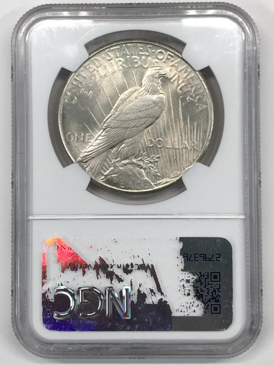 1926 P Peace Silver Dollar NGC MS-66