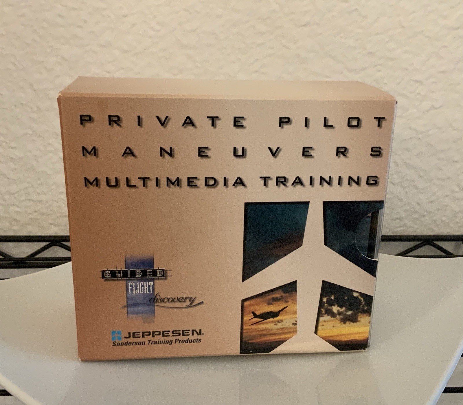 JEPPESEN Private Pilot MANEUVERS 5-CD Set Multimedia Training Software *AVIATION