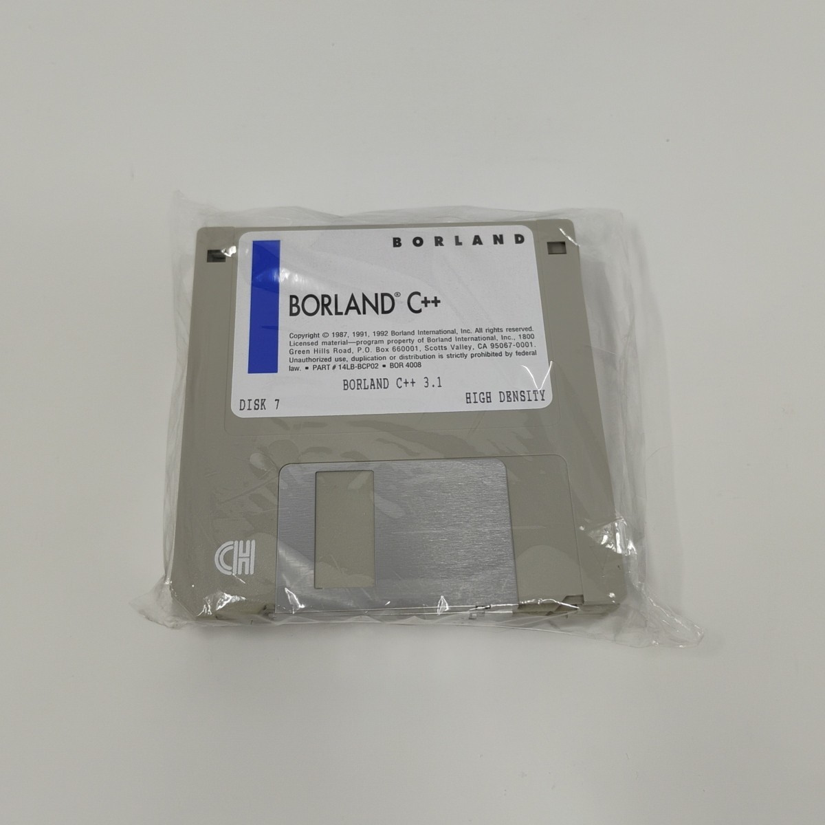 Borland C++ 3.1 Programming Debugger Assembler Sealed 3.5" Diskettes & Manuals