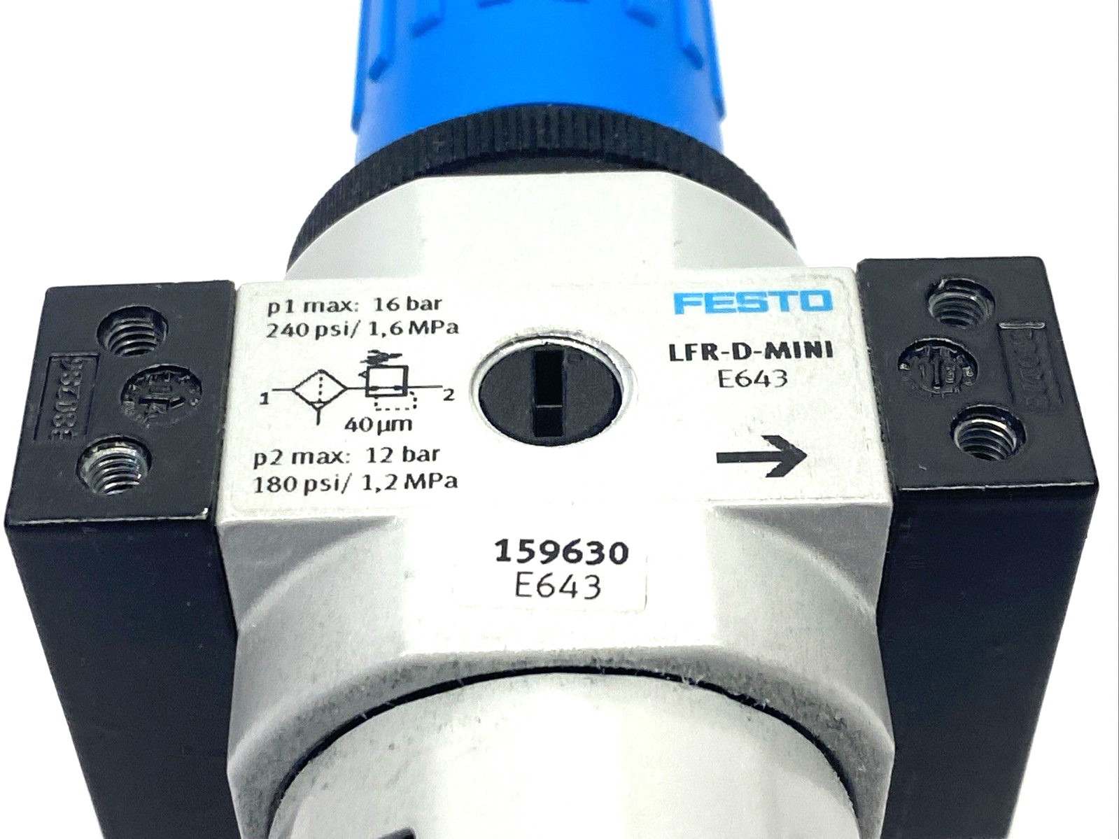 Festo LFR-D-MINI Pneumatic Filter Regulator Valve G 1/8" 546432