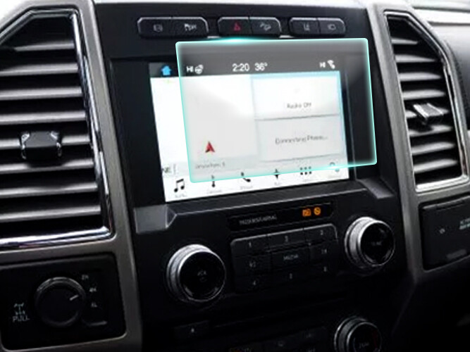Crystal Clear Screen Protector for 2017 Ford F-350 Vehicle Navigation
