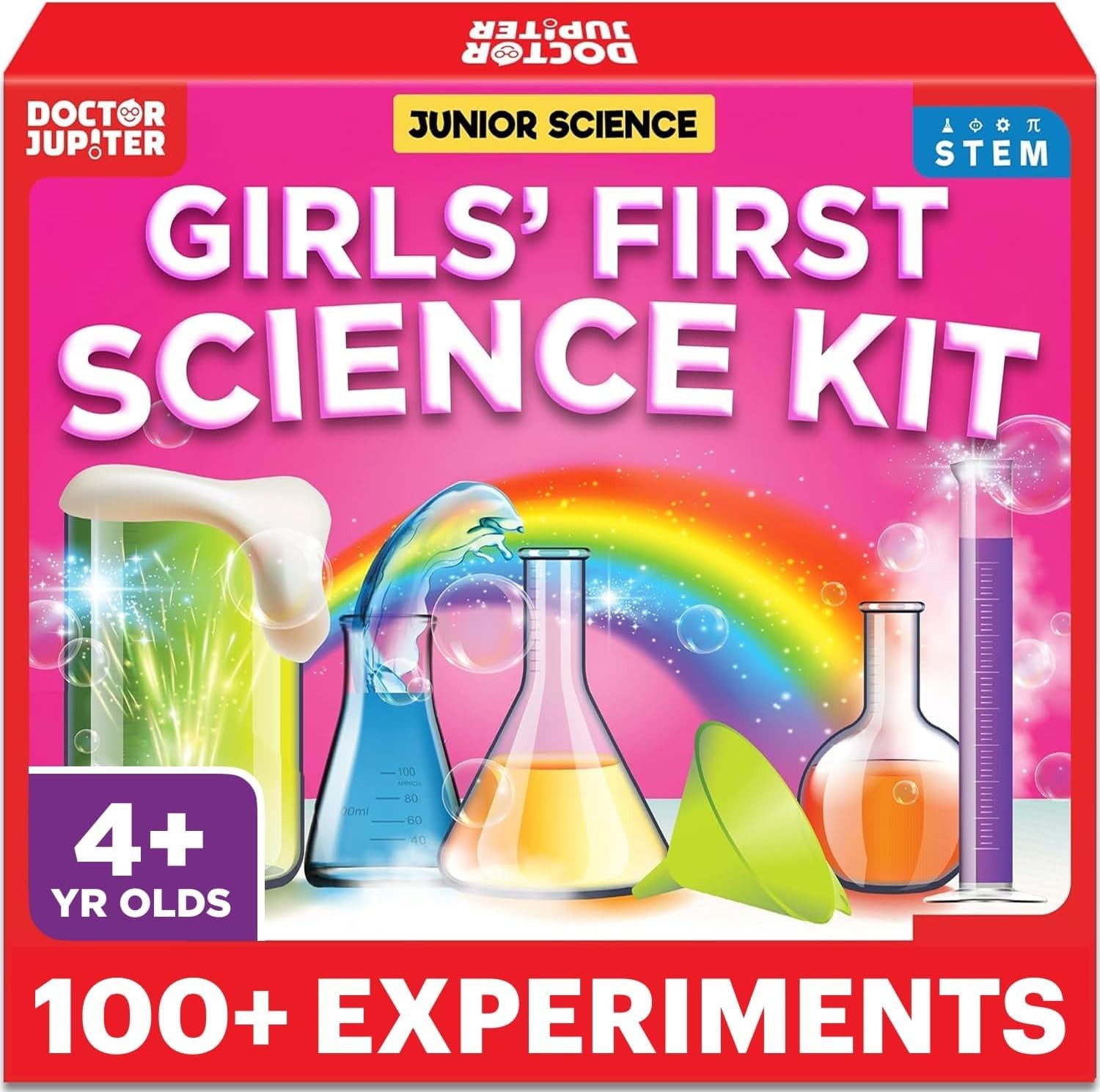 Girls' First Science Kit for Kids Ages 4-5-6-7-8 | Easter, Birthday Gift Idea...