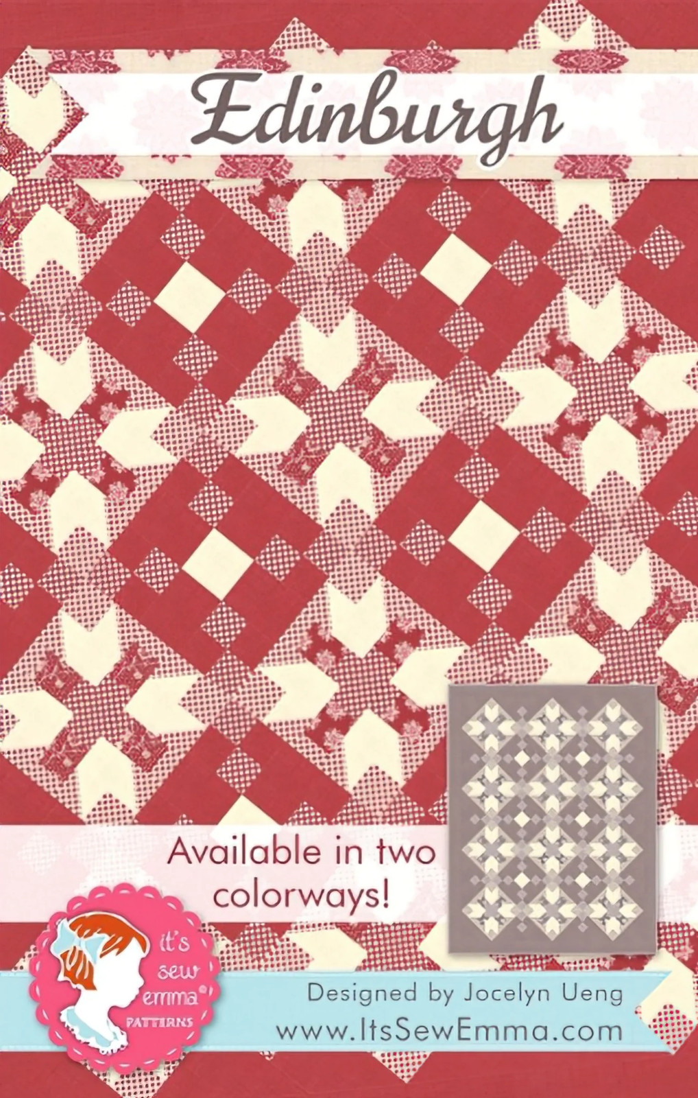 Edinburgh Quilt Pattern by It's Sew Emma