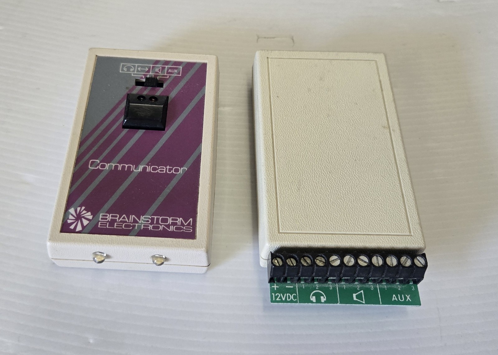 Brainstorm Electronics Communicator TBT-4 TBR-4 Remote Talk Back System