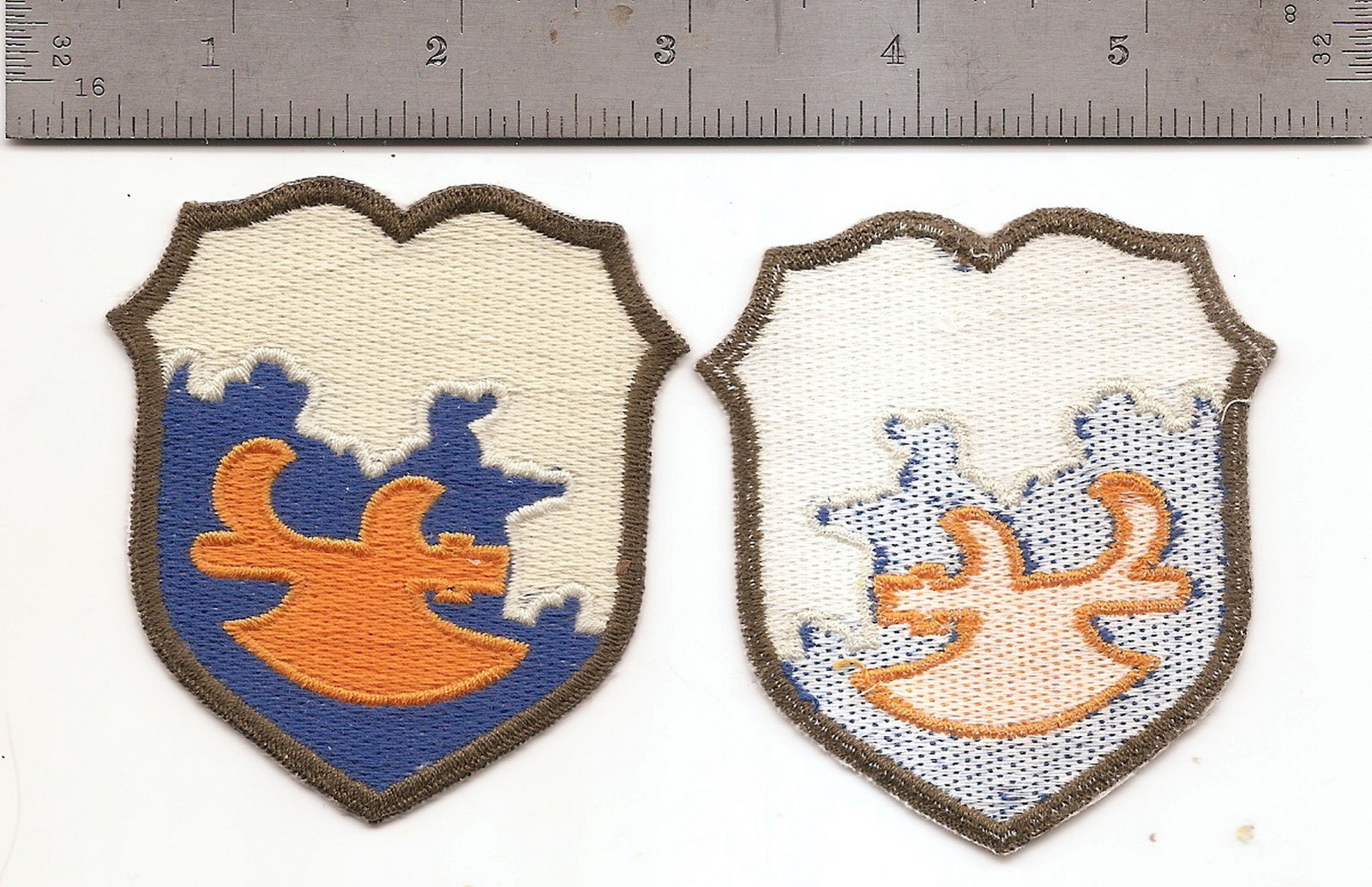 #024 US ARMY 18TH DIVISION GHOST PATCH