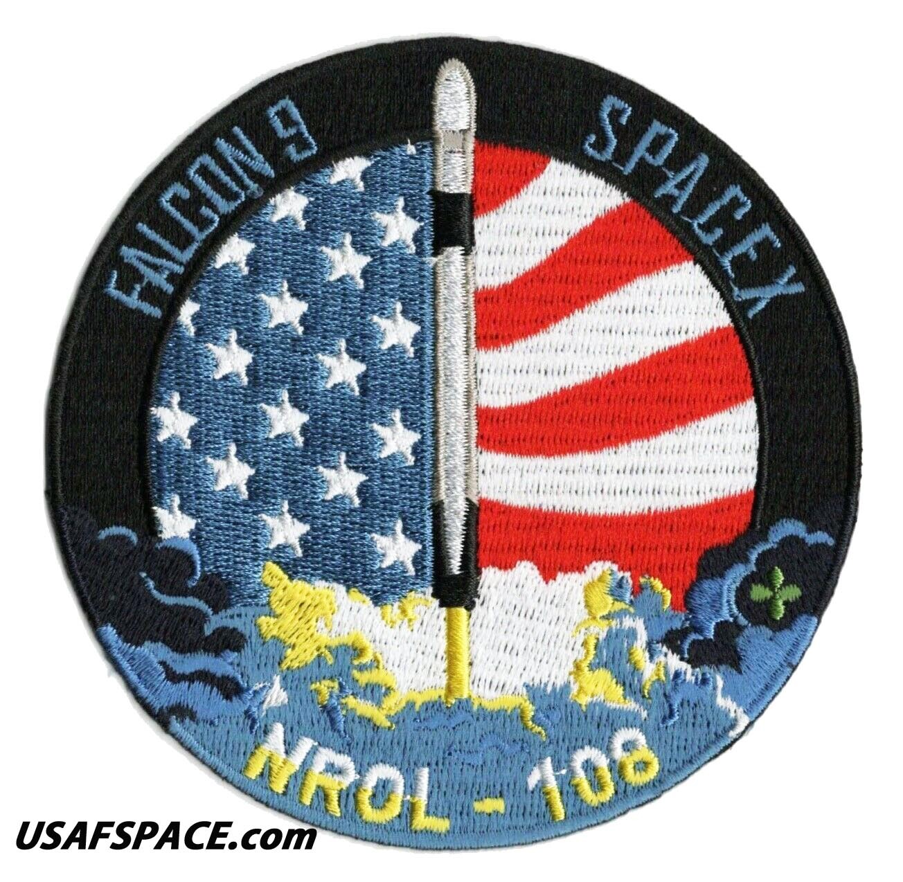 NROL-108- SPACEX FALCON 9 Launch USAF USSF DOD NRO 4" Classified SATELLITE PATCH