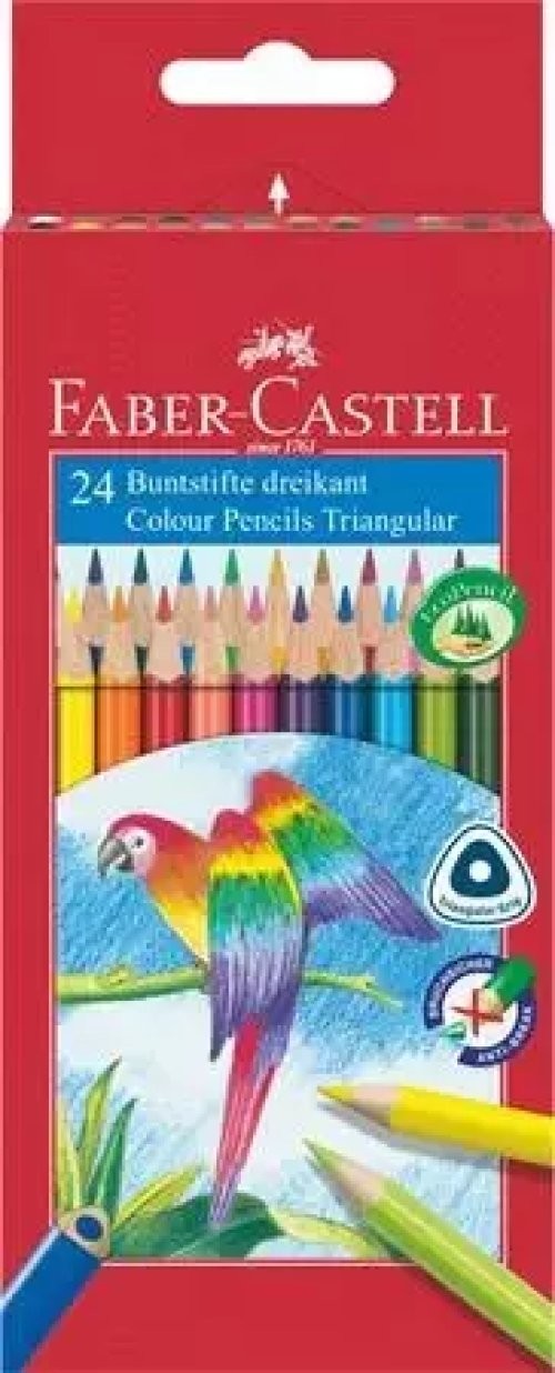 4005401165446 Kredki świecowe Faber-Castell 24 szt. Faber Castell