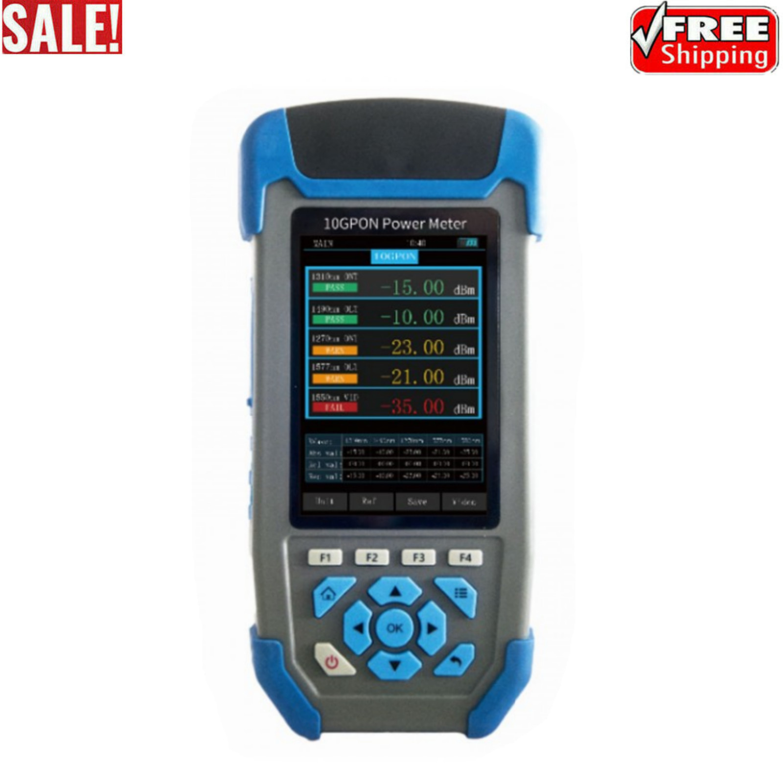 JW3239C 10G PON Power Meter Measuring Wavelength 1270NM/1310NM/1490NM/1550NM