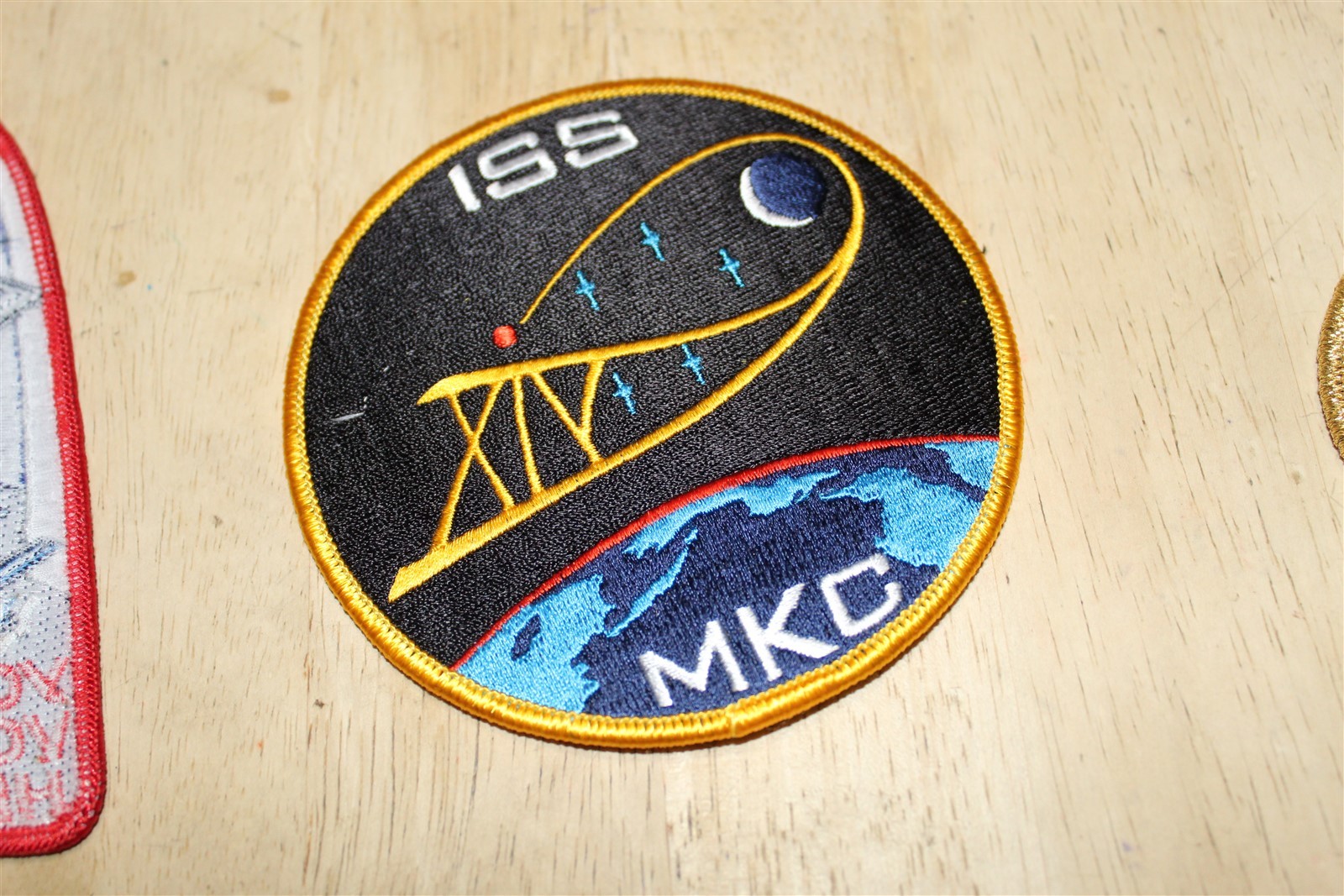 ISS 14 MKC ISS MISSION PATCH UNUSED INTERNATIONAL SPACE STATION