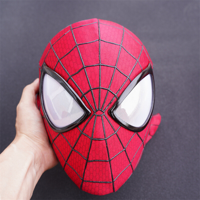 Toby Spider-man Helmet Halloween Cosplay 3D Mask Costume Prop Handmade Adult Cos