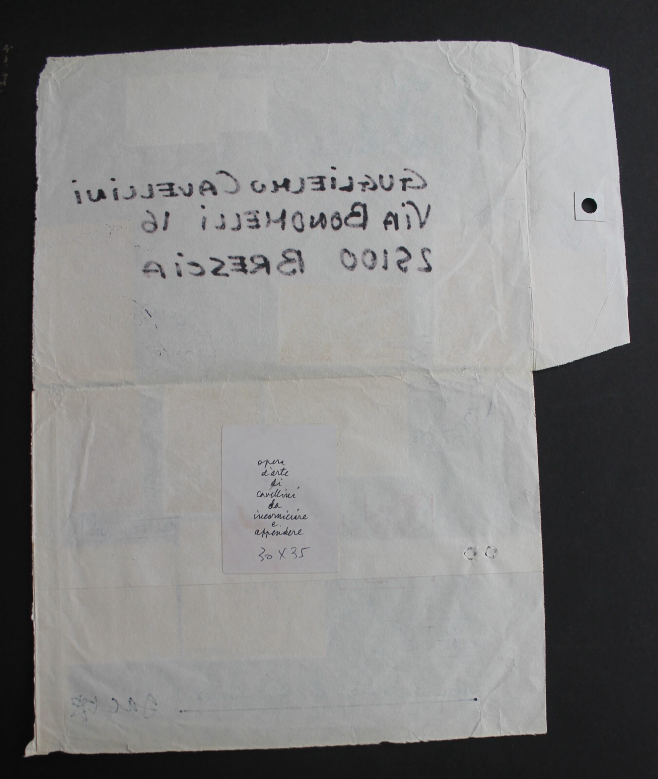 Mail Art: Guglielmo Achille Cavellini, 1982