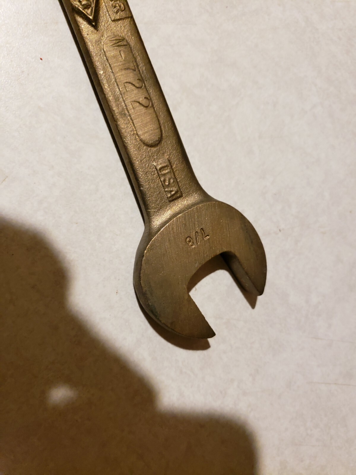 AMPCO W-722 COMBINATION OPEN-END WRENCH ALBRZ 3/4"-7/8"