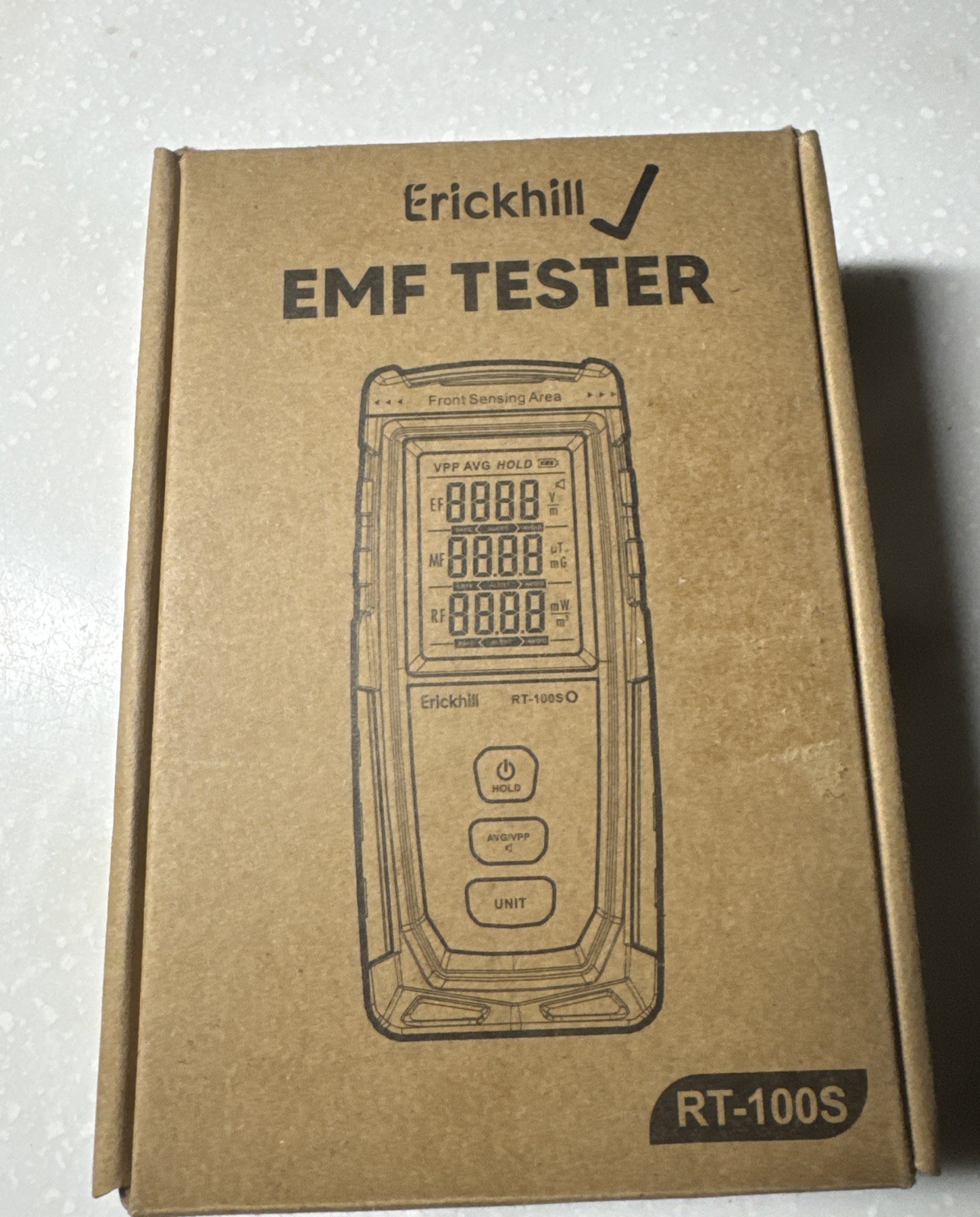 ERICKHILL RT-100S Professional EMF Tester