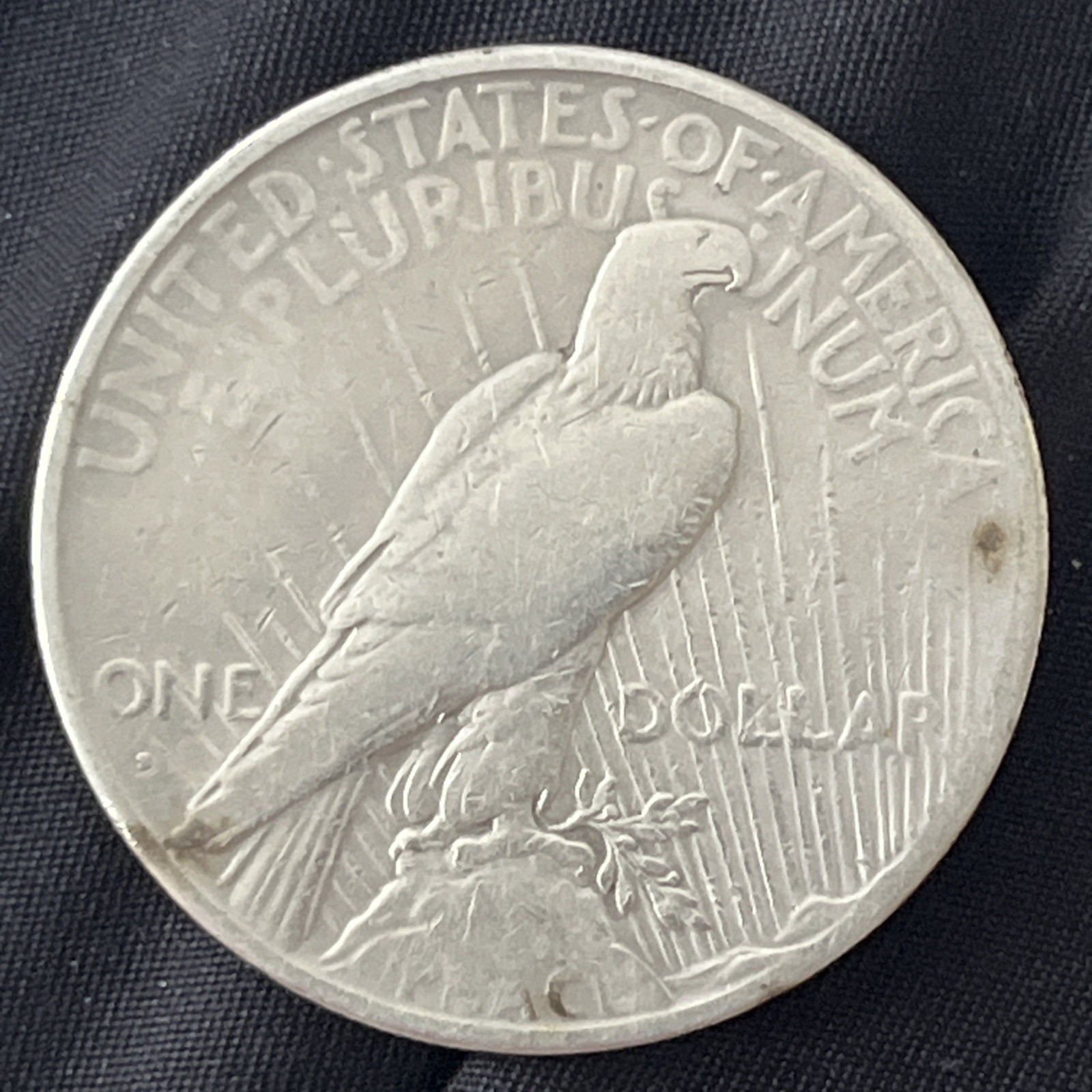 KEY DATE! 1934 S Peace Silver Dollar-90% Silver $1 (cleaned)
