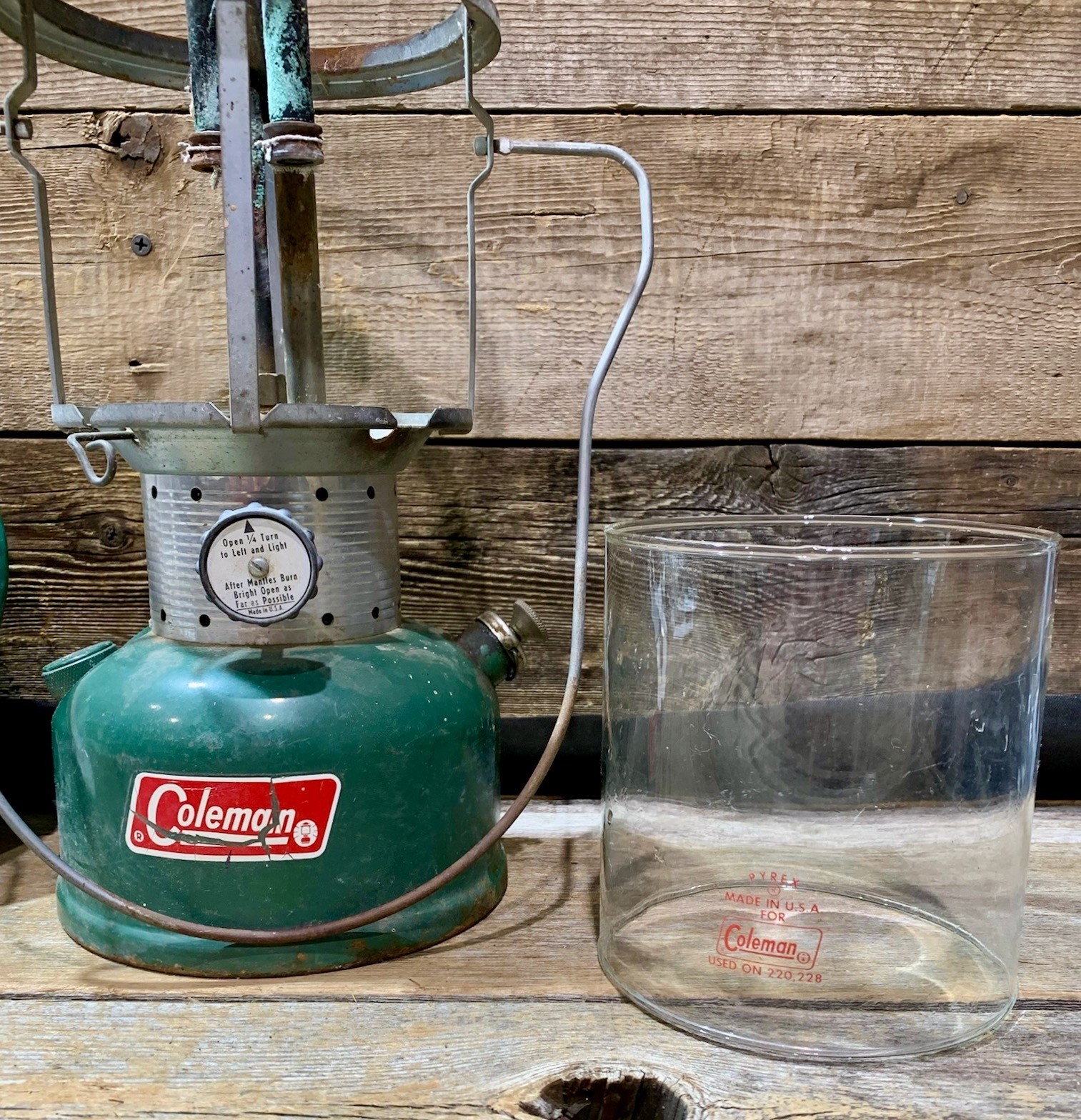 1971 Coleman, Model 228F Lantern, Double Mantle