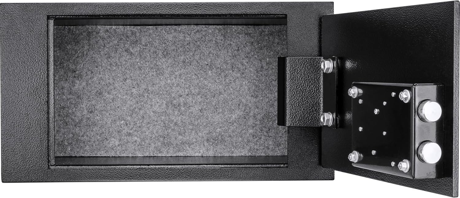 0.22 Cu. Ft. Hidden Floor Safe with Key Lock – Secure Storage for Valuables