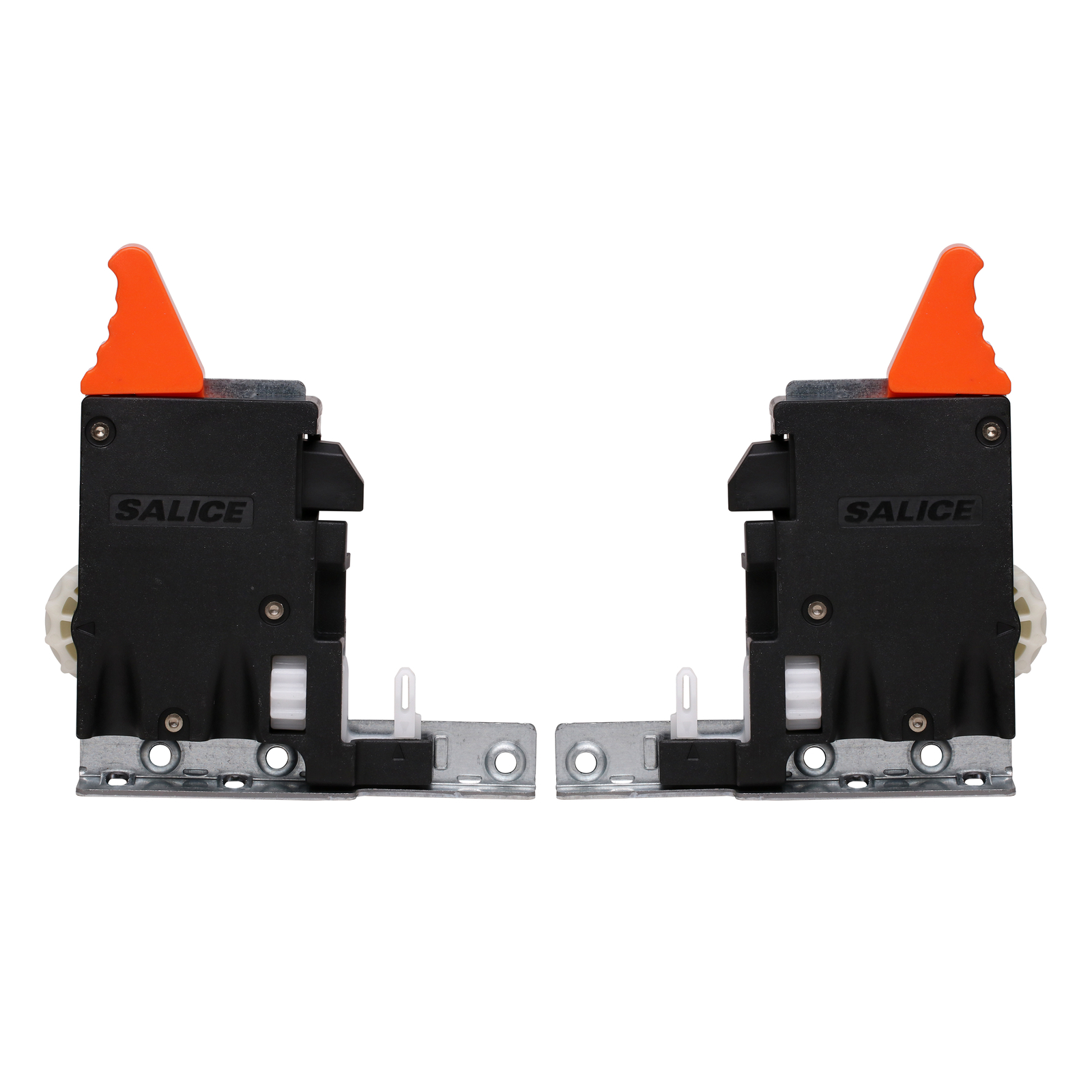 Salice F70 Progressa Standard Mount Front Locking Device Set, Right and Left