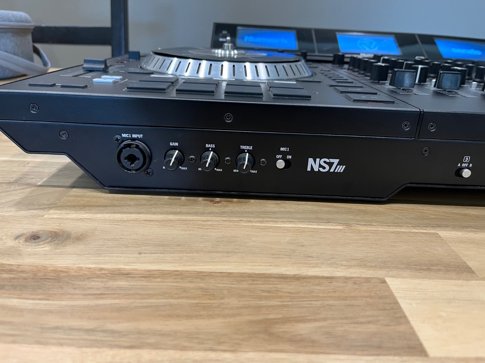 Numark NS7III Serato 4-Channel Motorized DJ Controller and Mixer with Display