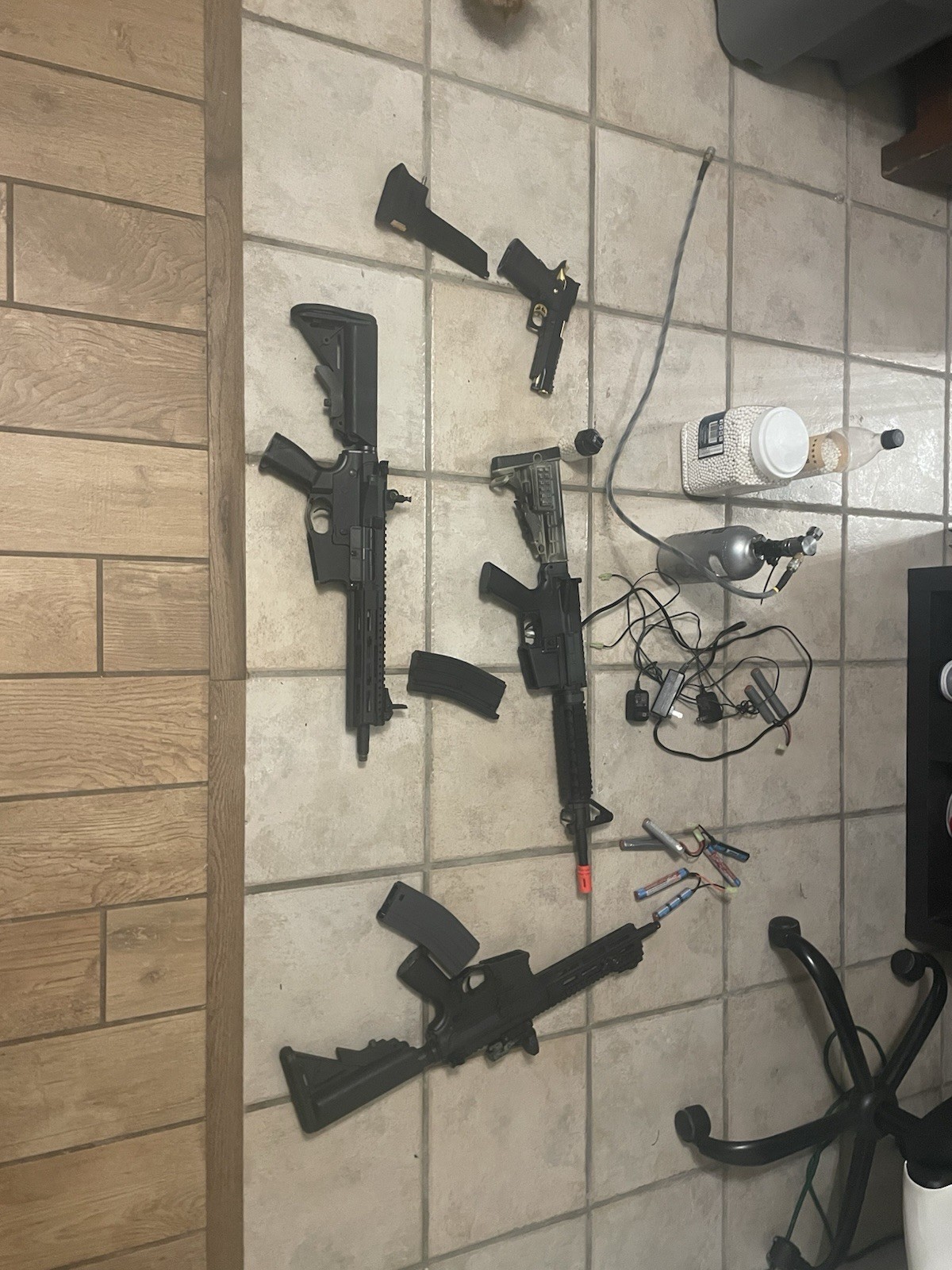 M4 Electric Semi/Full-Automatic Airsoft Rifles and Tokyo Marui, tank and more