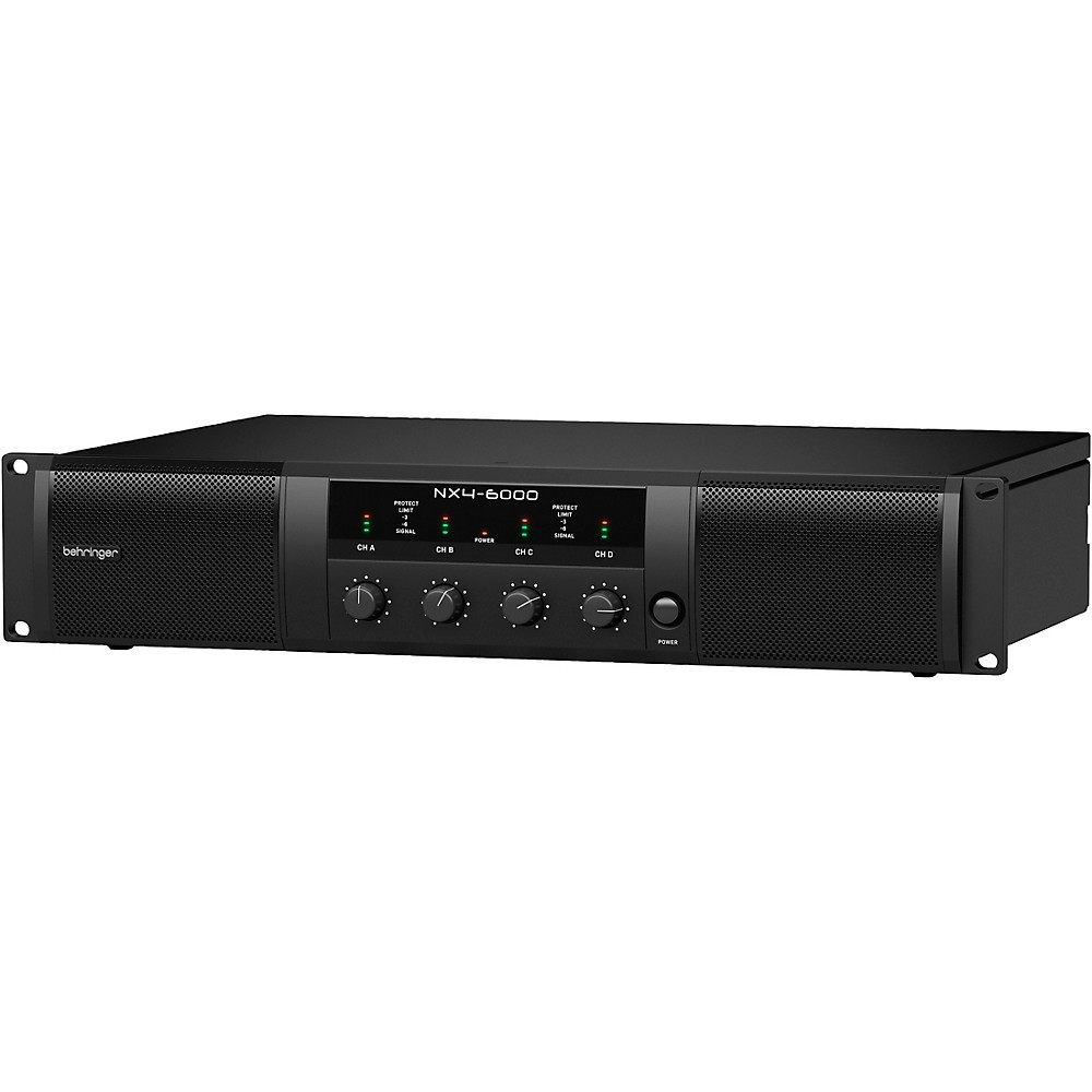 Behringer NX4-6000 6,000W 4-Channel Power Amplifier