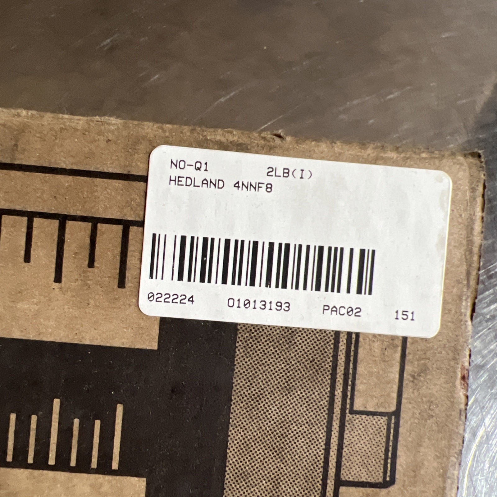 Hedland 4NNF8 Ez-view Variable Area Flow Meter 4-28gpm Nos Surplus