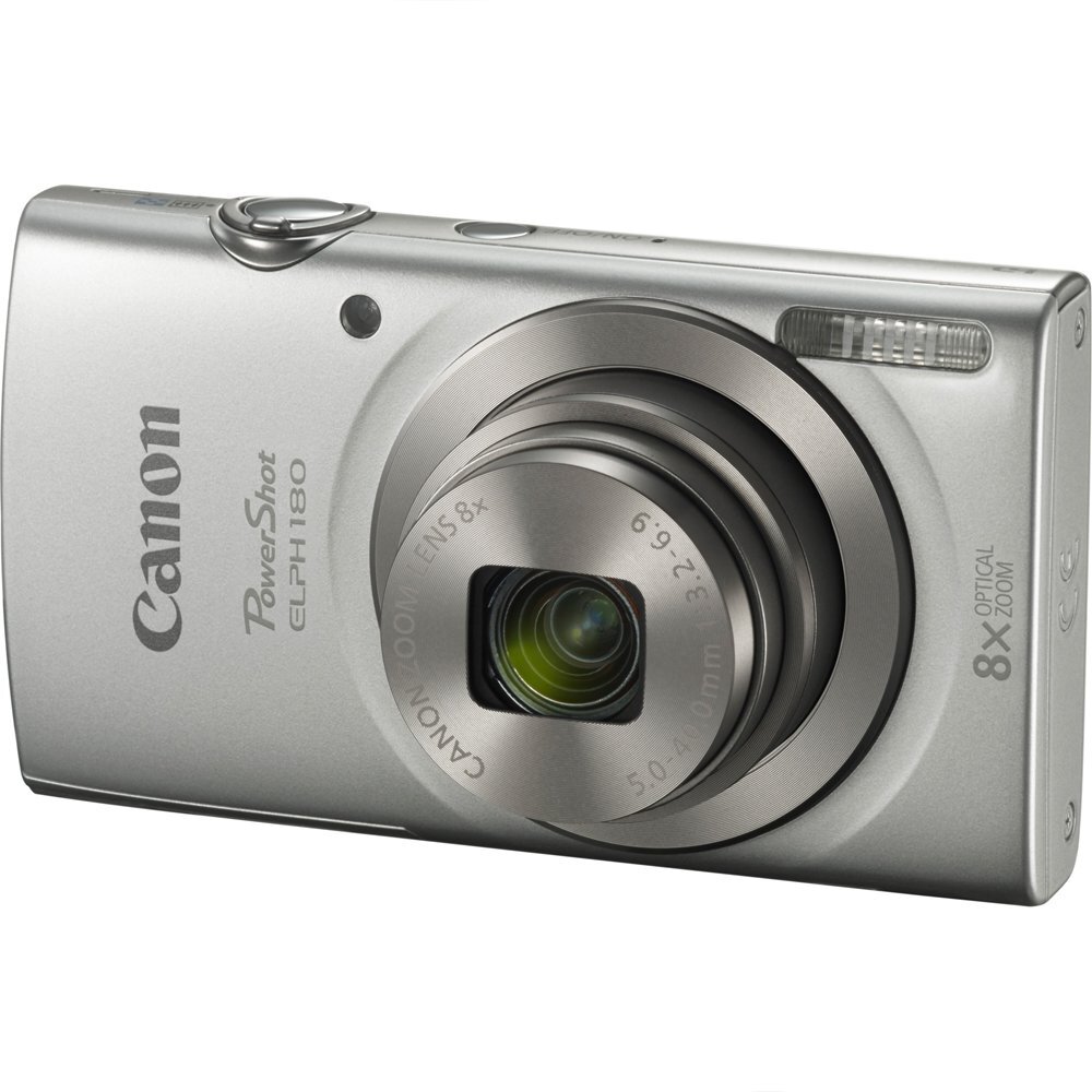 Canon PowerShot ELPH 180 HS / Canon IXUS 175 20MP Digital Camera Sliver Tested