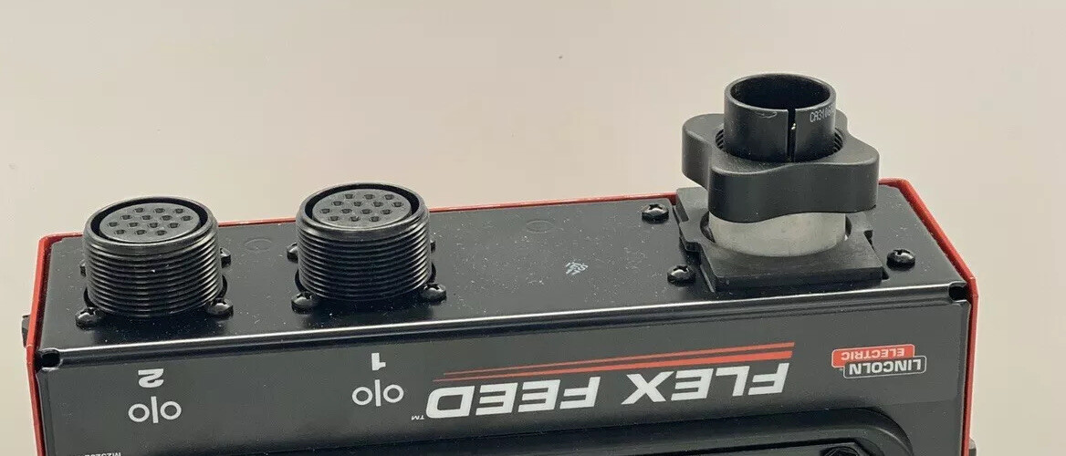 New Open Box Lincoln Flex Feed 84 Single /Dual Control Box, Blank Panel K5004-2.