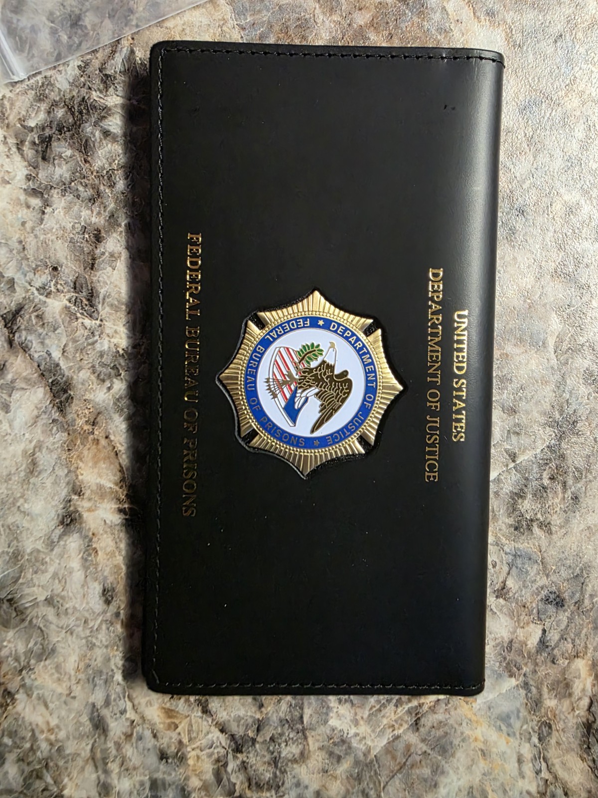 Federal Bureau Of Prisons Wallet.