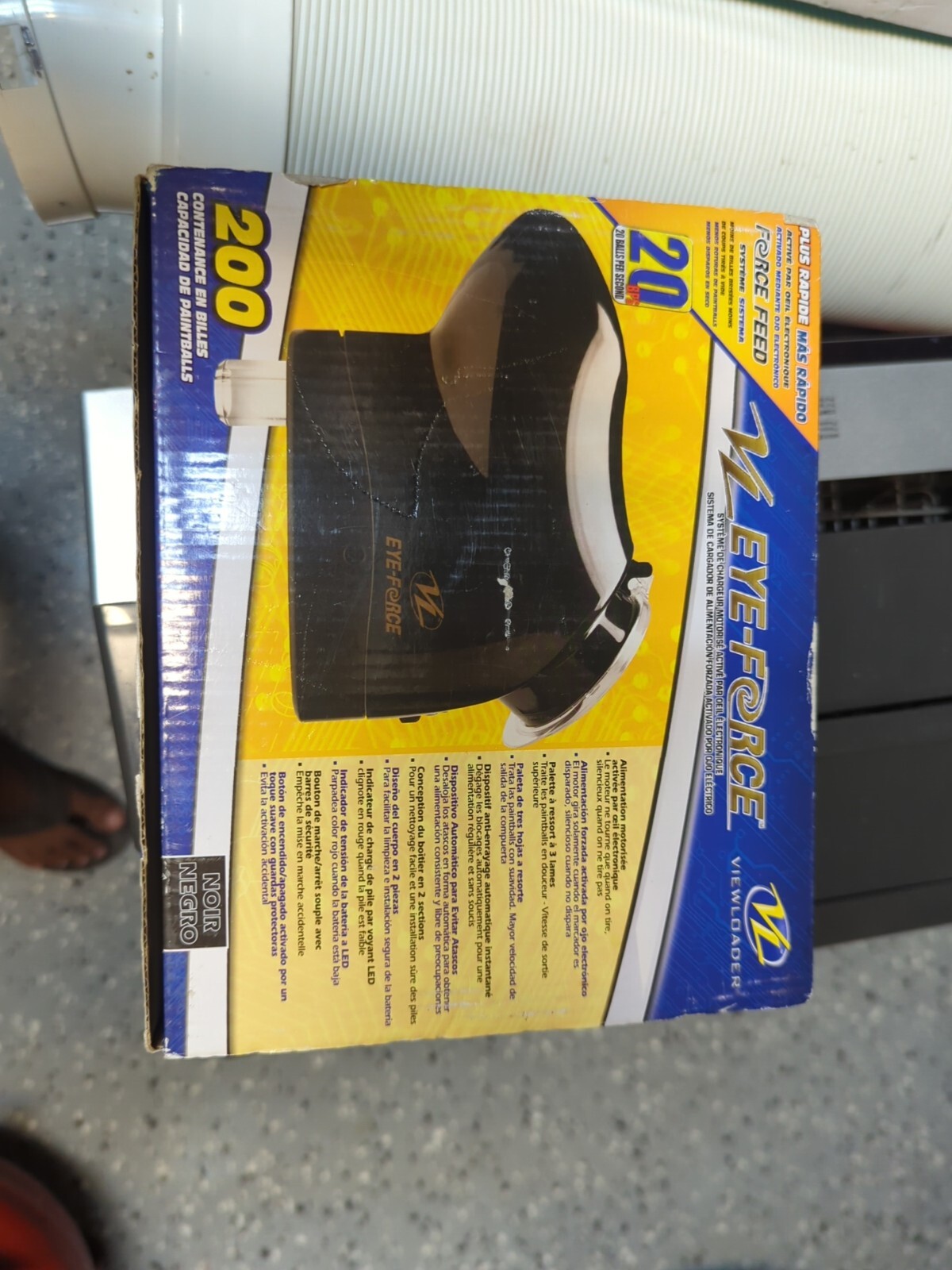 NEW! VL Eye Force Eye Activated Feed Loader System - Black