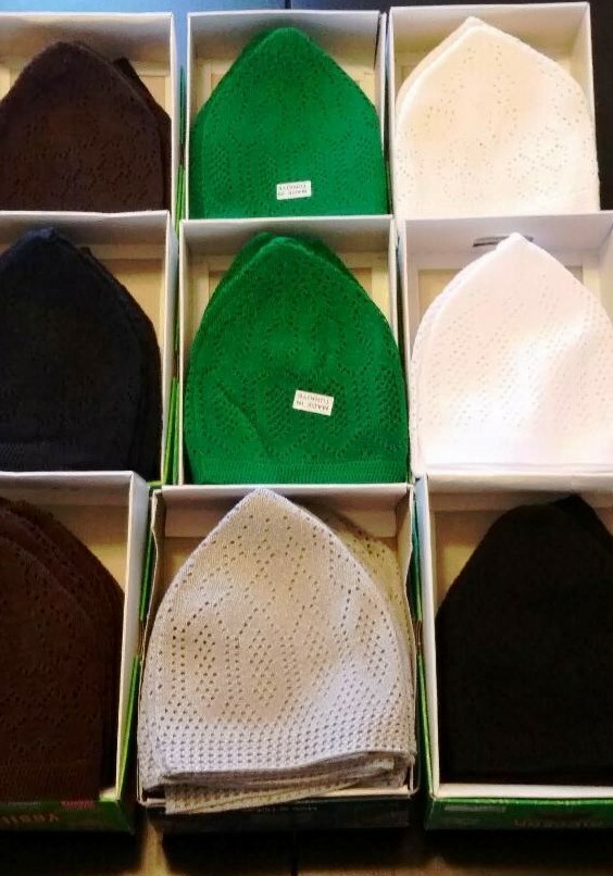 Islamic Kufis Prayer Cap,Kufi, Kufis- Mens Muslim Hat-Buy 3 get 1 Free