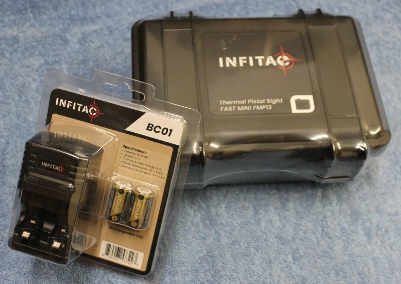 INFITAC FMP13 Thermal Pistol/Rifle Sight & BC01 Rechargeable Battery Bundle NEW!