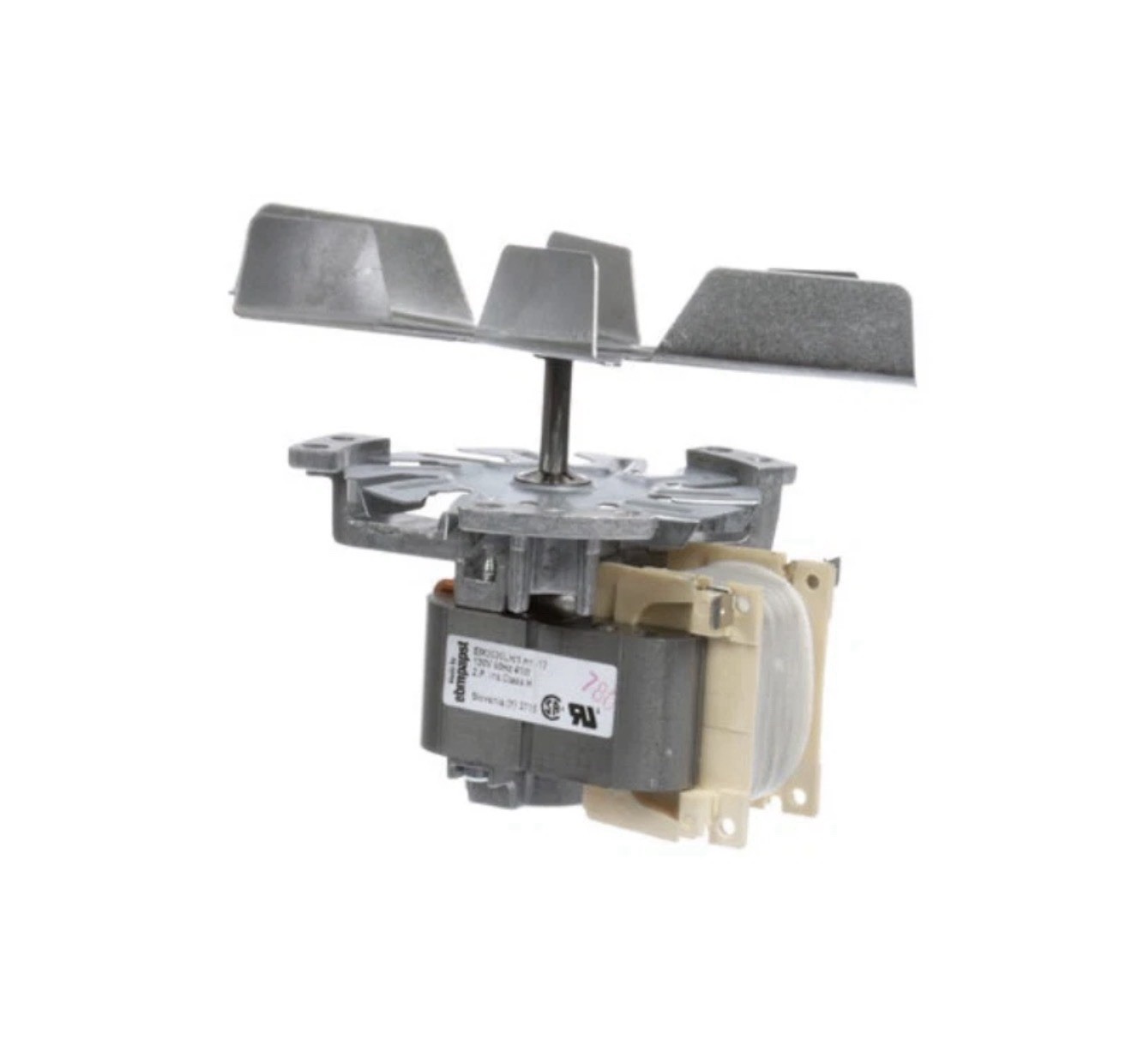 Metro EM3030LH/1 120v Analog Motor Assy with Impeller 60HZ 41W
