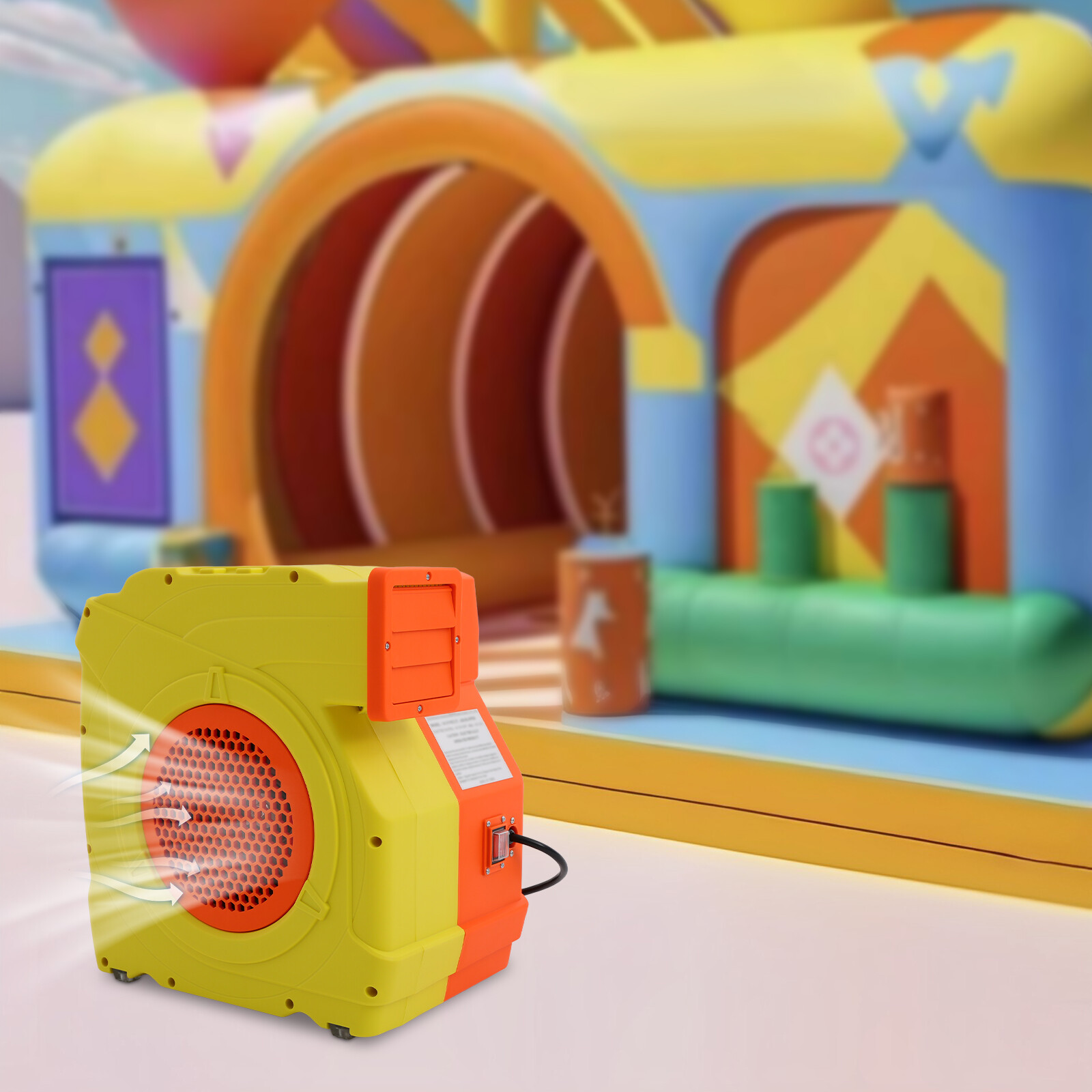 2-Gears Electric Arch Blower Bounce House Inflatables Air Blower Fan 3400RPM