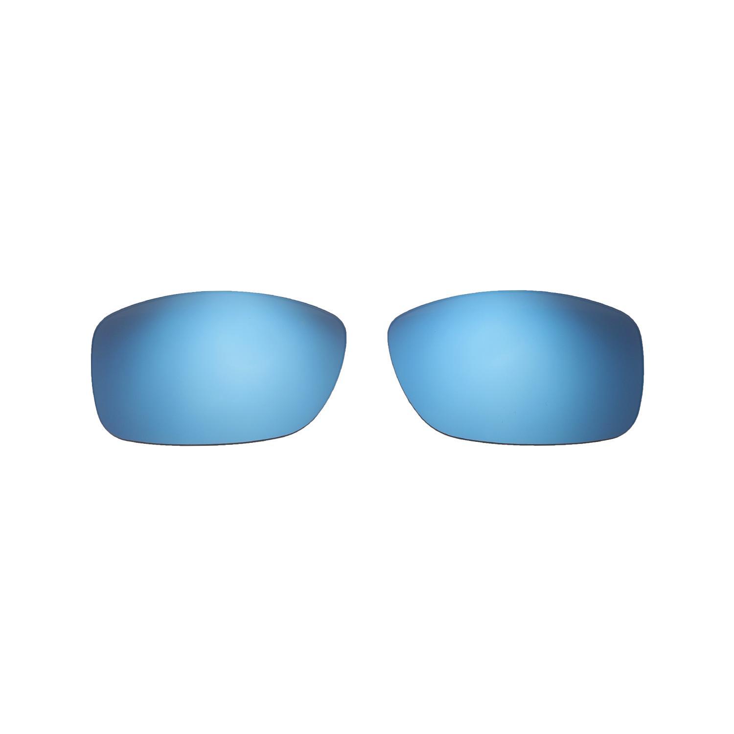 New Walleva Ice Blue Polarized Lenses For Oakley Crosslink 55 (OX8030 Series)