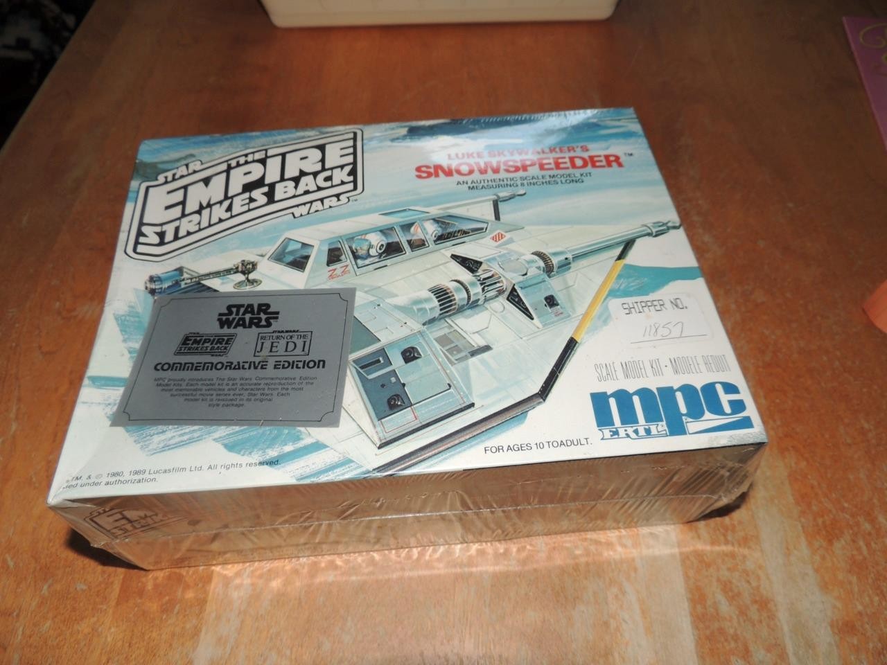 MPC Star Wars Empire Strikes Back Snowspeeder Commerative Model Kit NEW Sealed