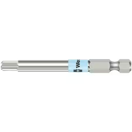 Wera 05071101001 Power Bit, Metric, 1/4", Hex, 3Mm, 3-1/2", Ss