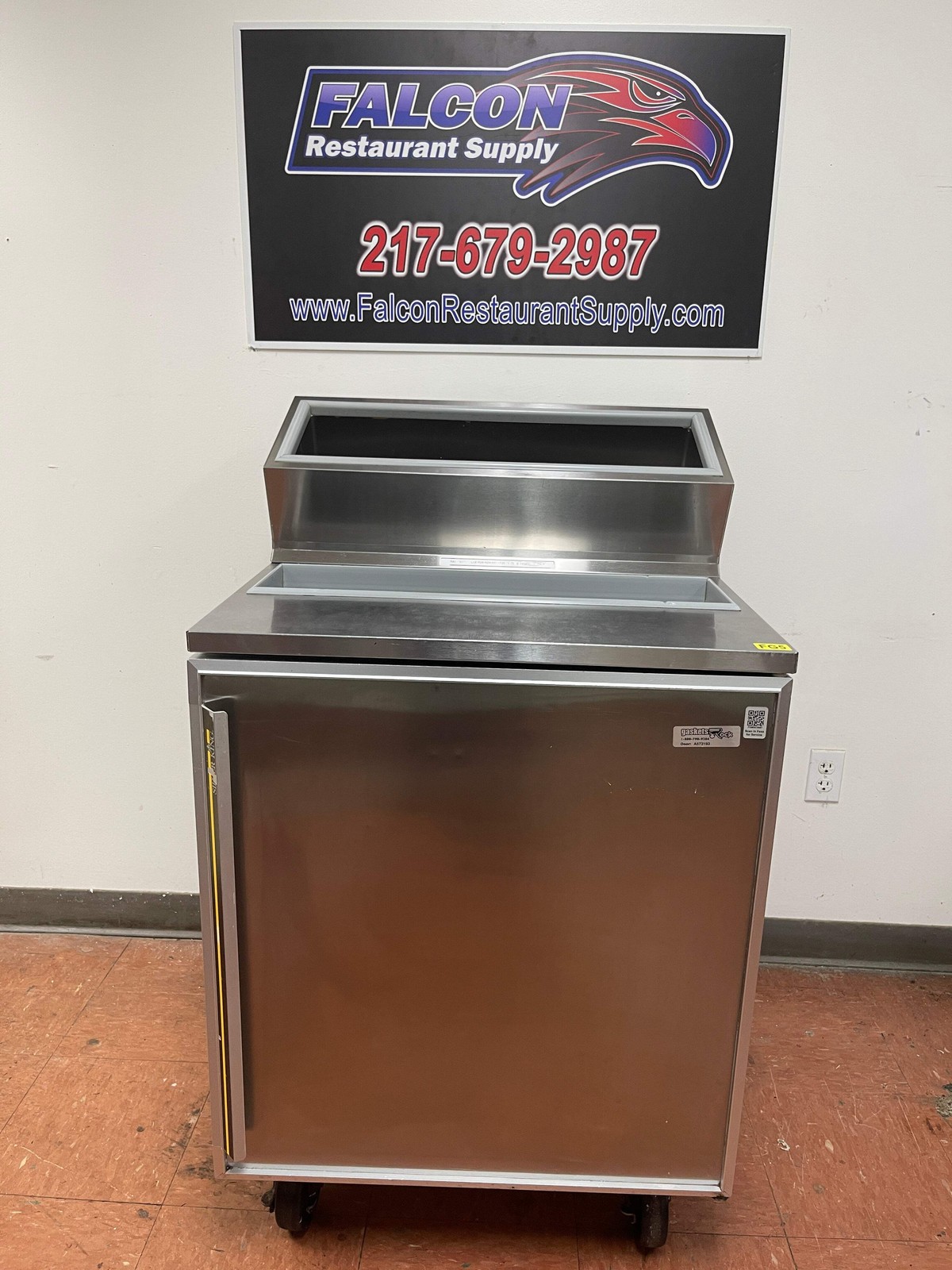 Used 27" Silver King SKFSM/C7 Refrigerated Ice Cream Topping Fountainette 115V -