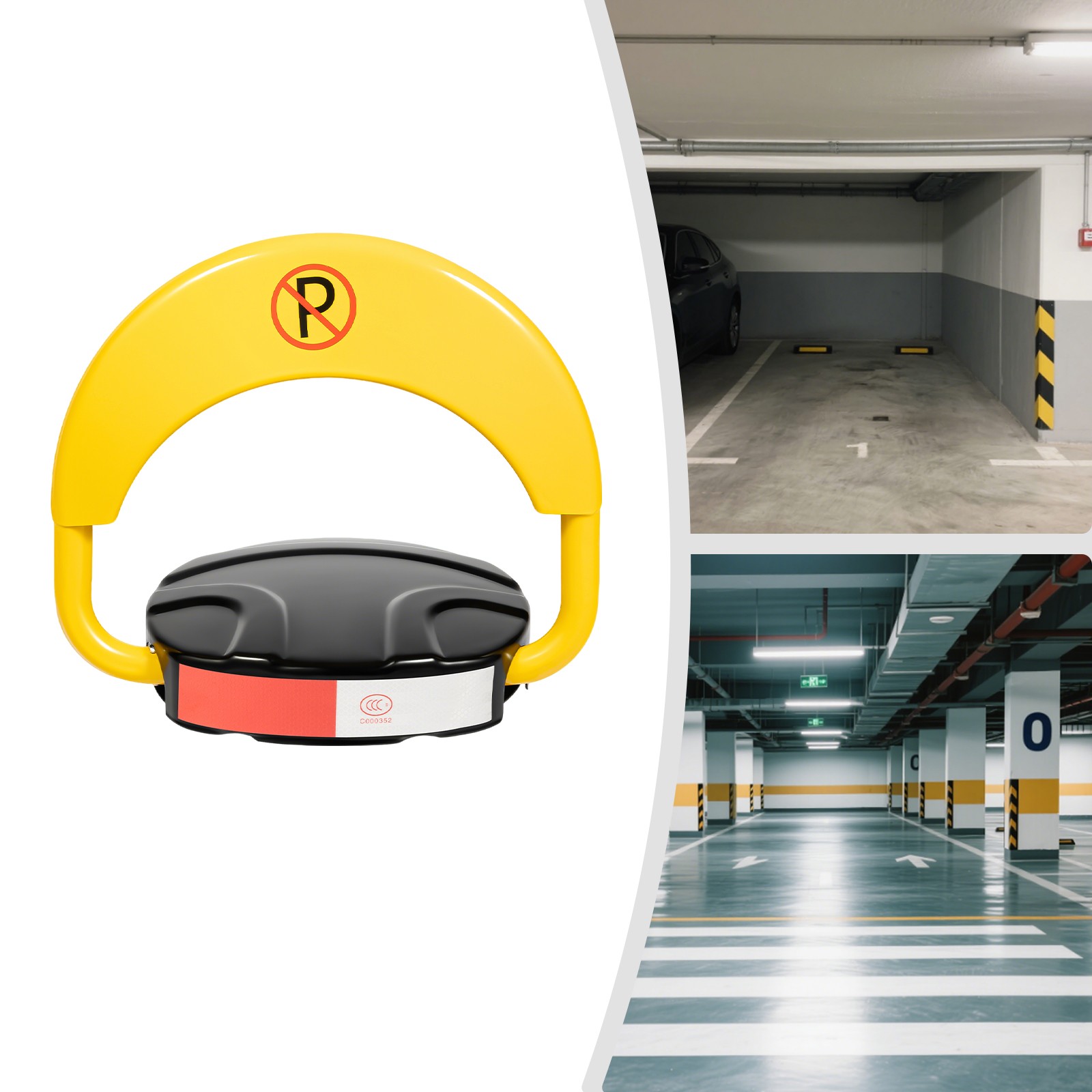 Car Parking Spot Lock Remote Control Anti-Collision Foldable Barrier Auto Sensor